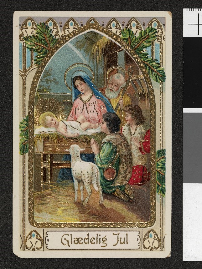 Foto: Julekrybbe/Nasjonalbiblioteket