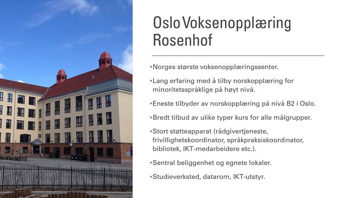 Oslo VO Rosenhof