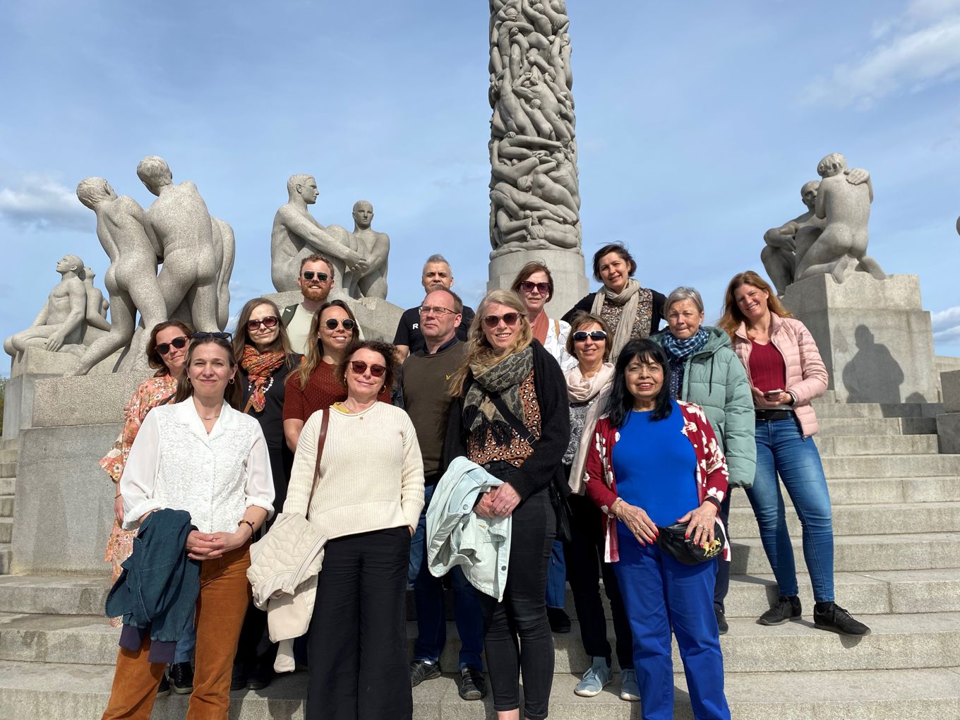 Foto: Erasmus + Transnational cooperation for learning, Monolitten, Frognerparken.jpg Lene Almqvist