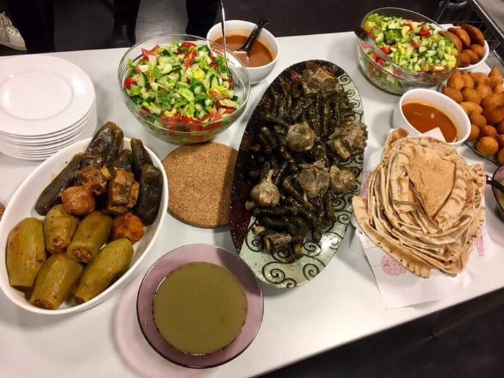 Arabisk mat kalt mezzeh Arabisk mat kalt mezzeh