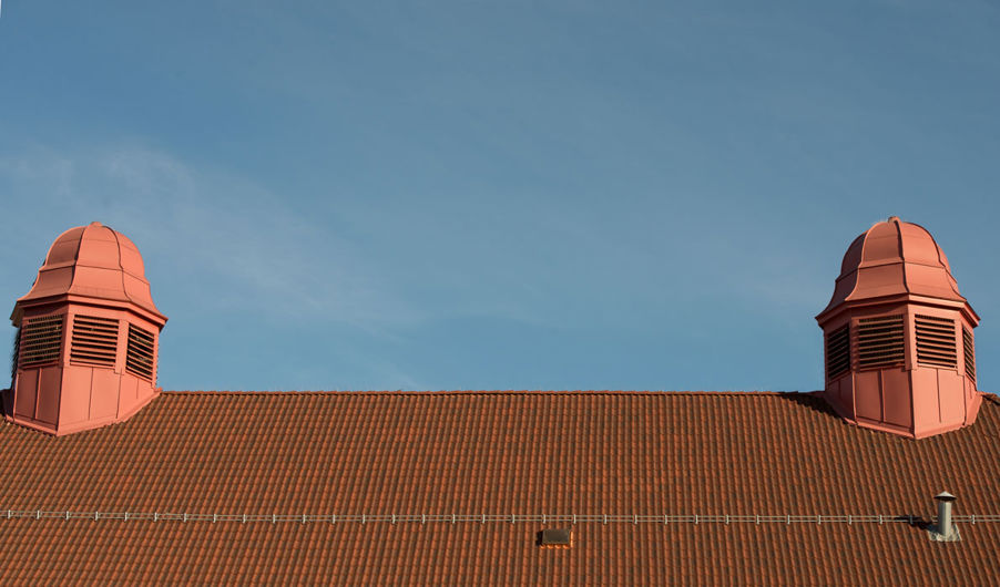 Foto: Taket i Dynekilgata Bildet av taket i Dynekilgata